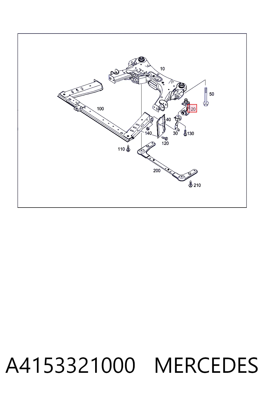A4153321000 Mercedes