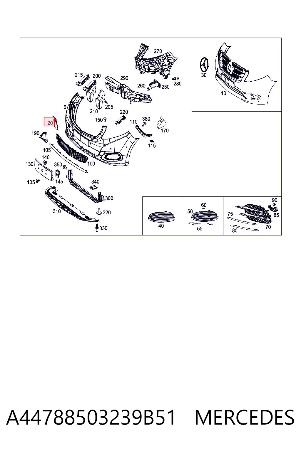 A44788503239B51 Mercedes