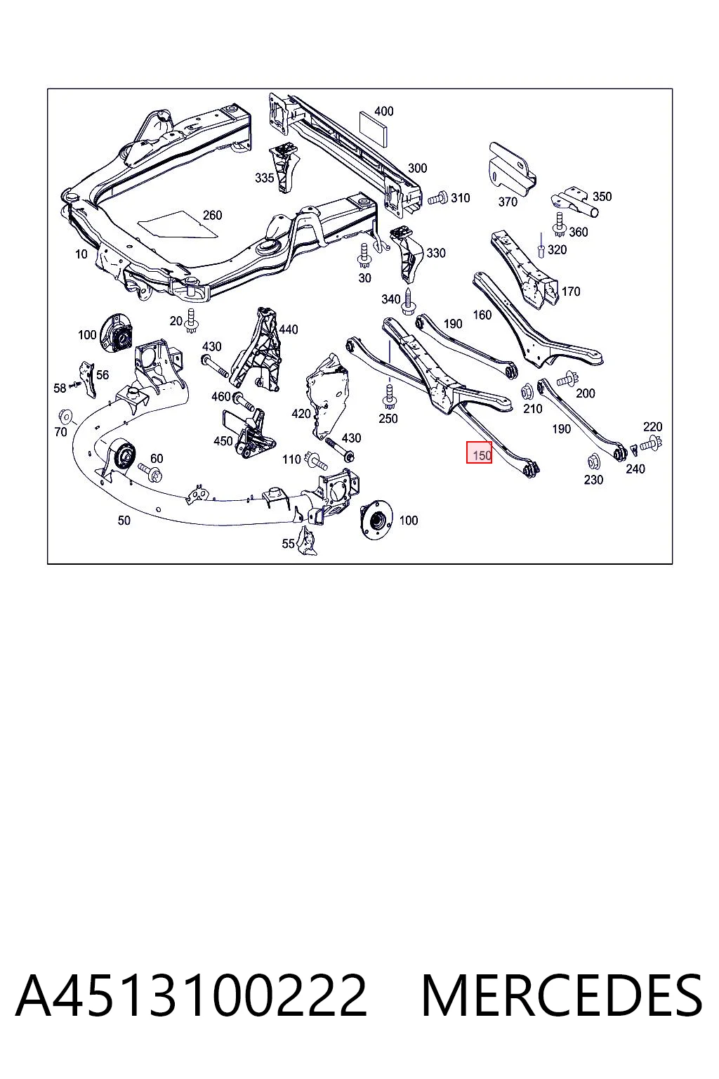 A4513100222 Mercedes