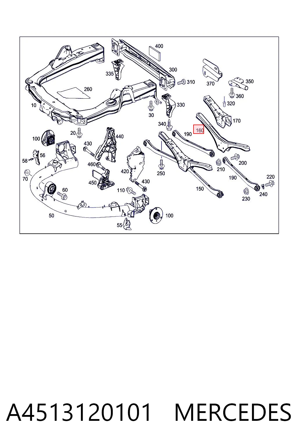 A4513120101 Mercedes