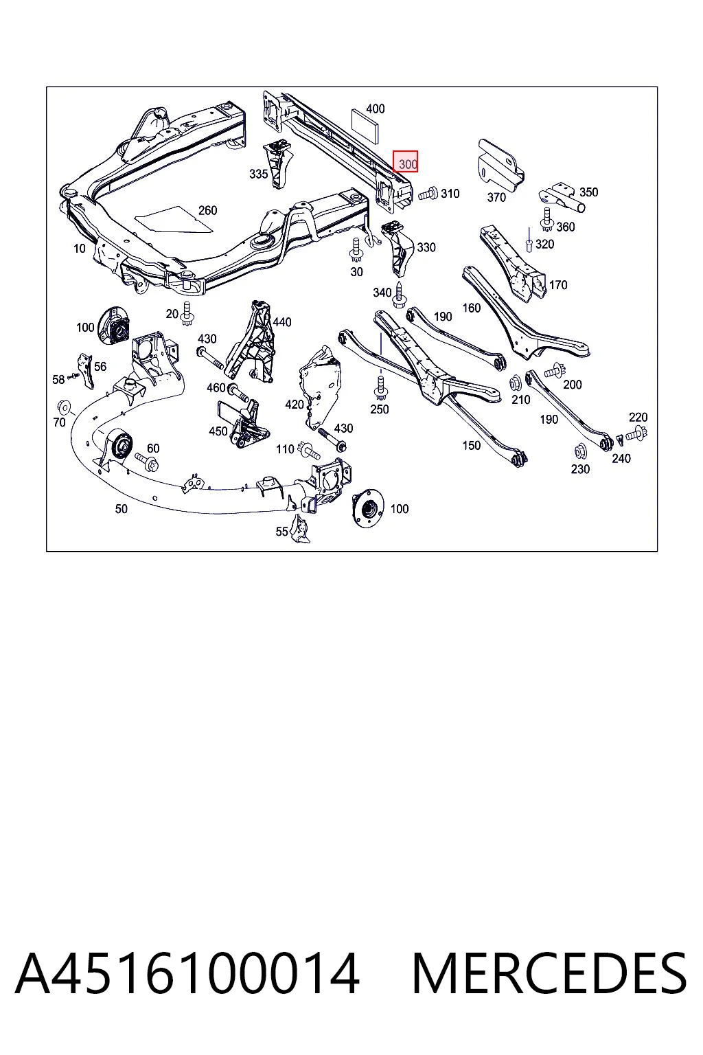 A4516100014 Mercedes