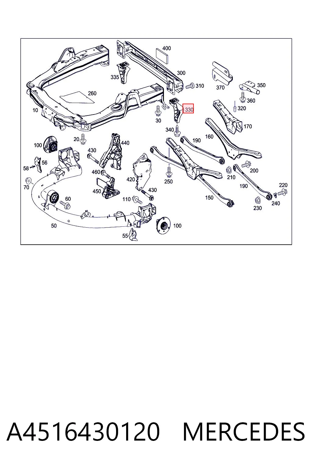 A4516430120 Mercedes