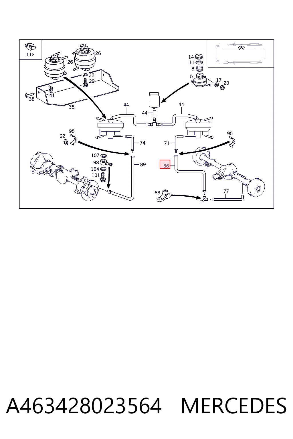 A463428023564 Mercedes