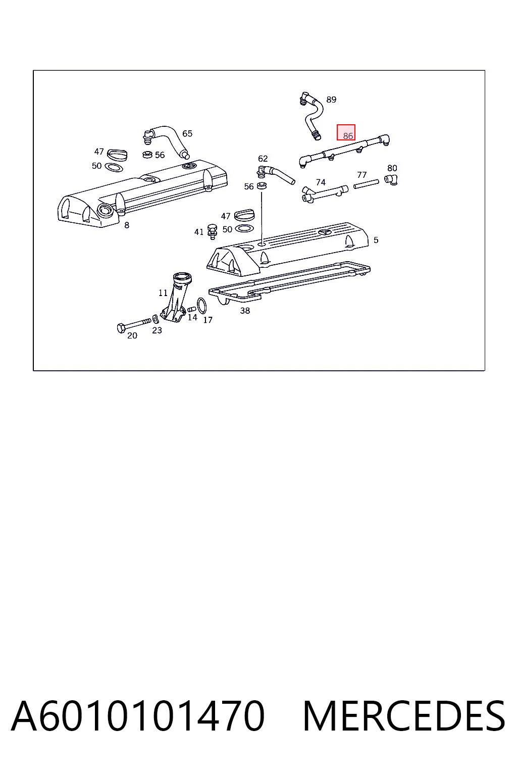 A6010101470 Mercedes