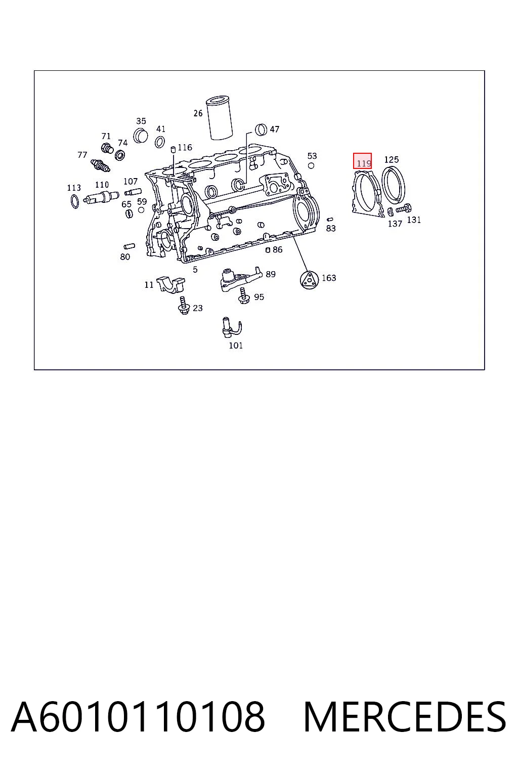 A6010110108 Mercedes