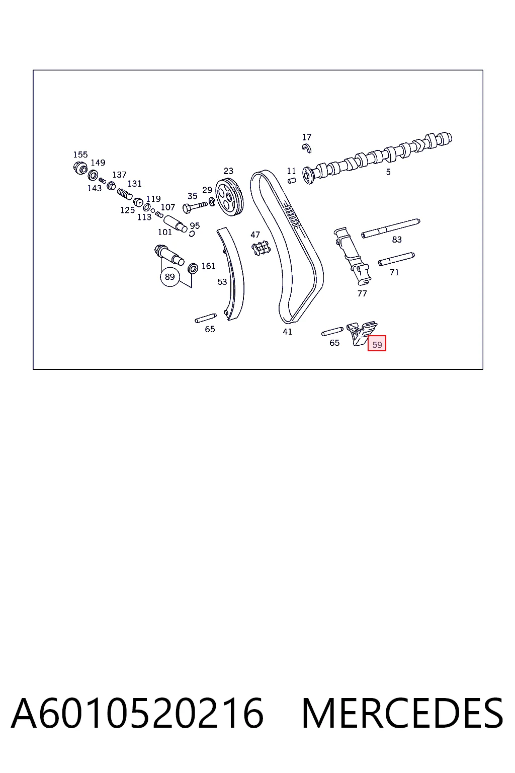 A6010520216 Mercedes