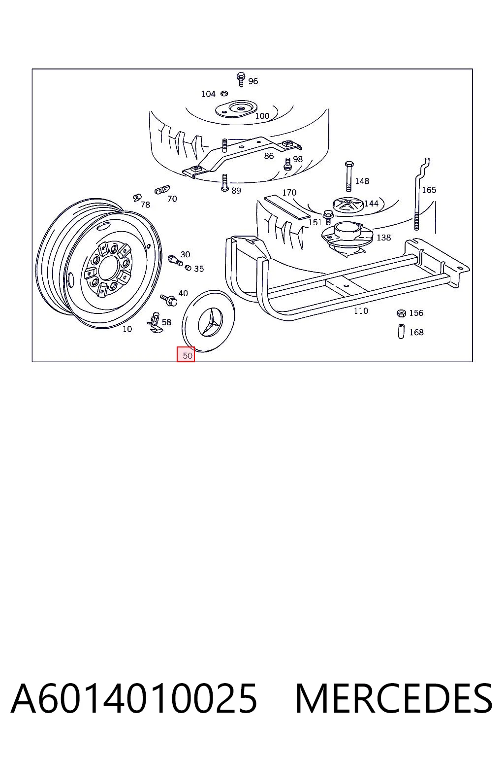 A6014010025 Mercedes