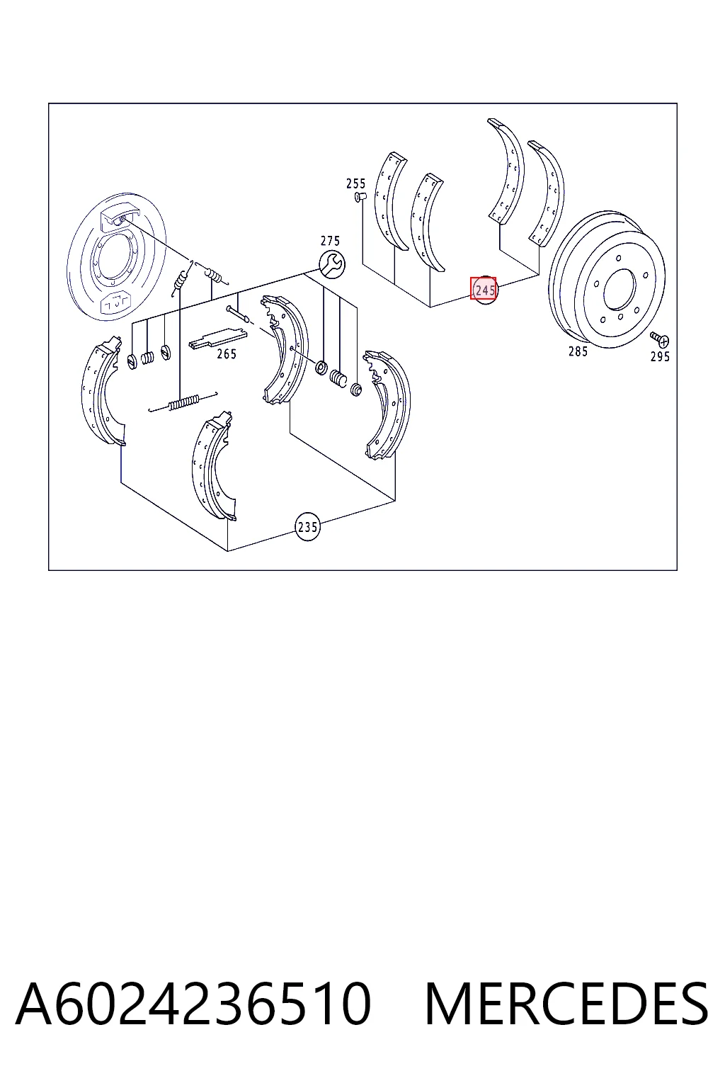 A6024236510 Mercedes