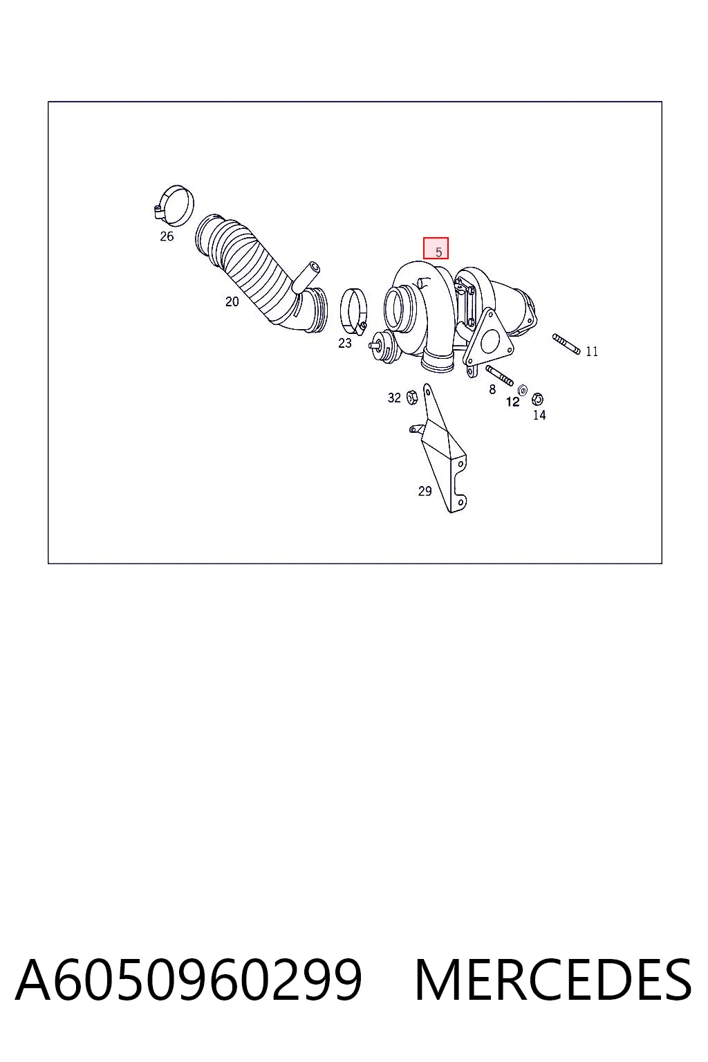 A6050960299 Mercedes