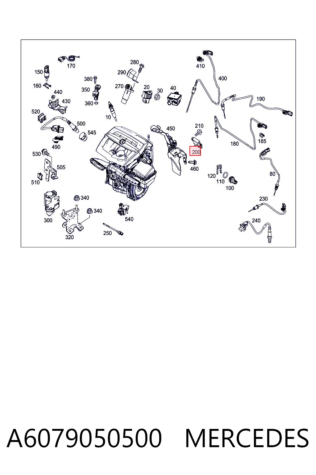 A6079050500 Mercedes