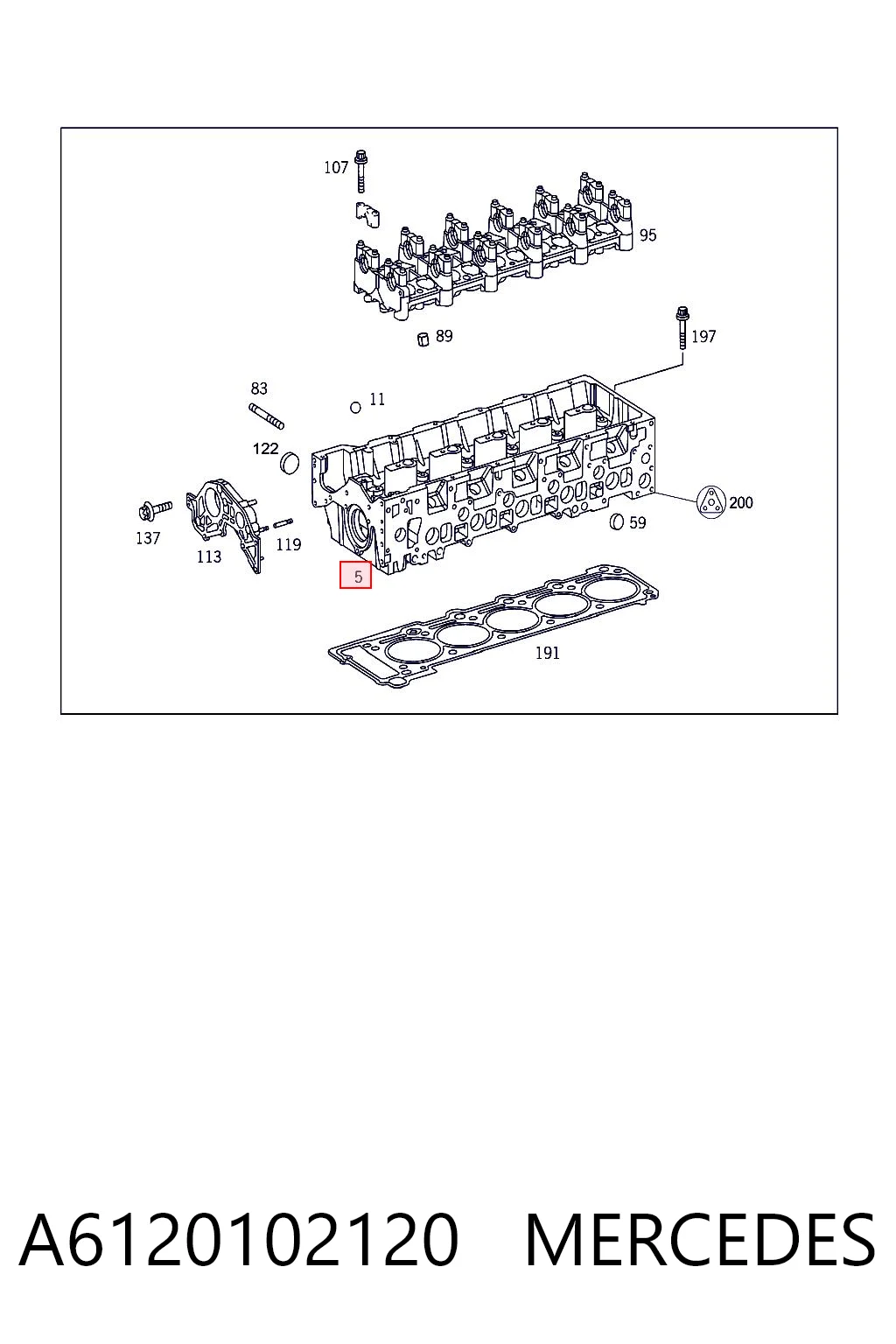 A6120102120 Mercedes