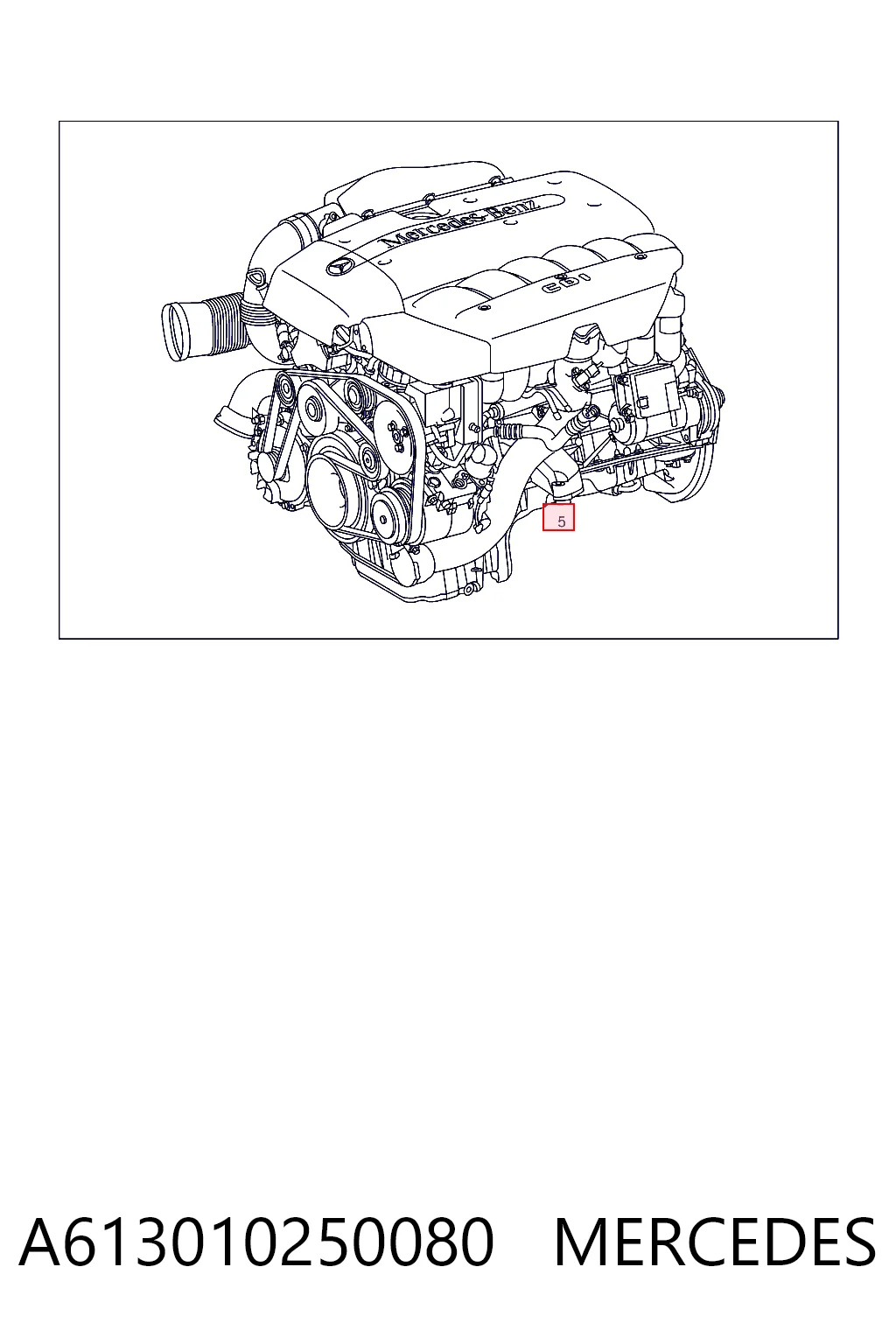 Motor montado Mercedes E S210 ao melhor preço