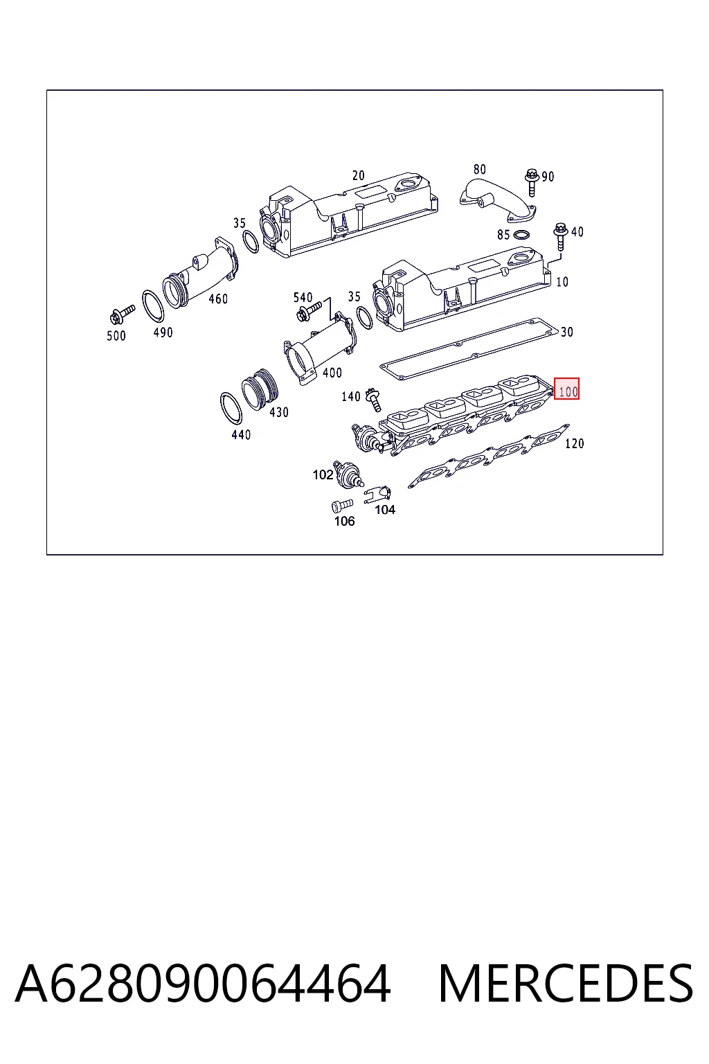 A628090064464 Mercedes
