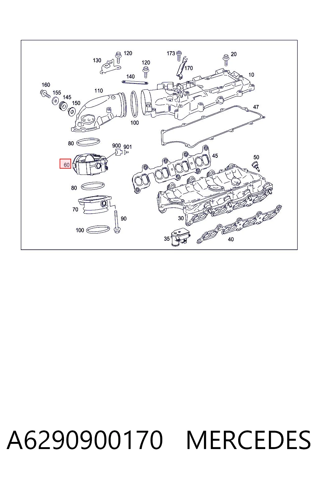 A6290900170 Mercedes