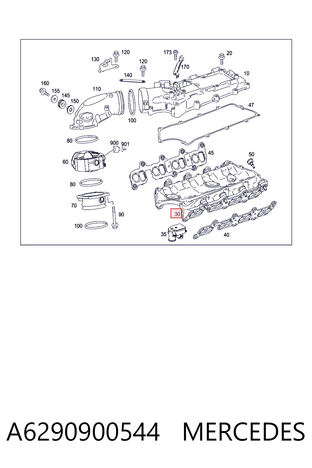 A6290900544 Mercedes