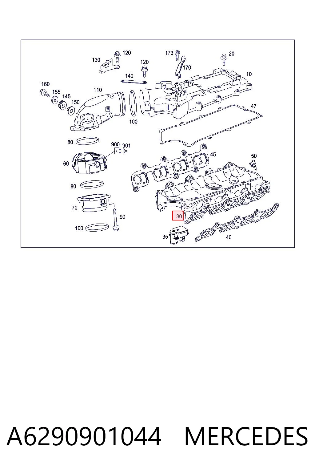 A6290901044 Mercedes