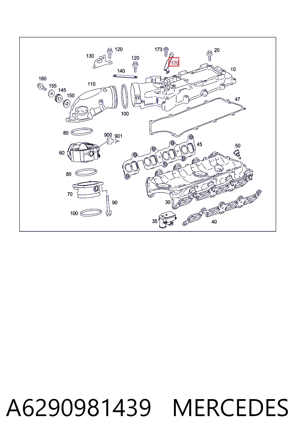 A6290981439 Mercedes