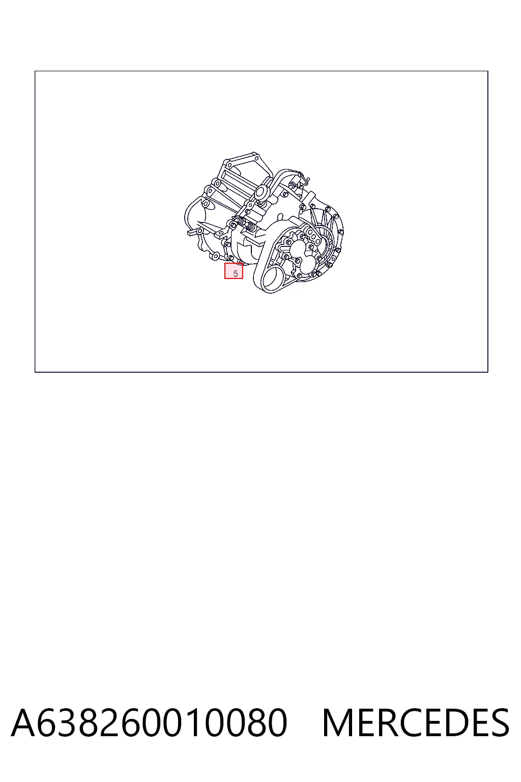 A638260010080 Mercedes