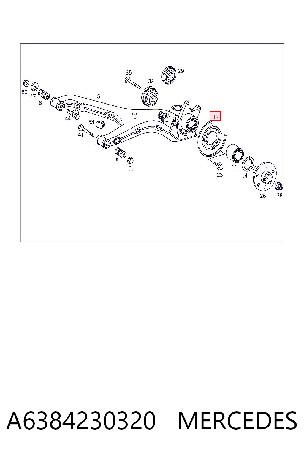 A6384230320 Mercedes
