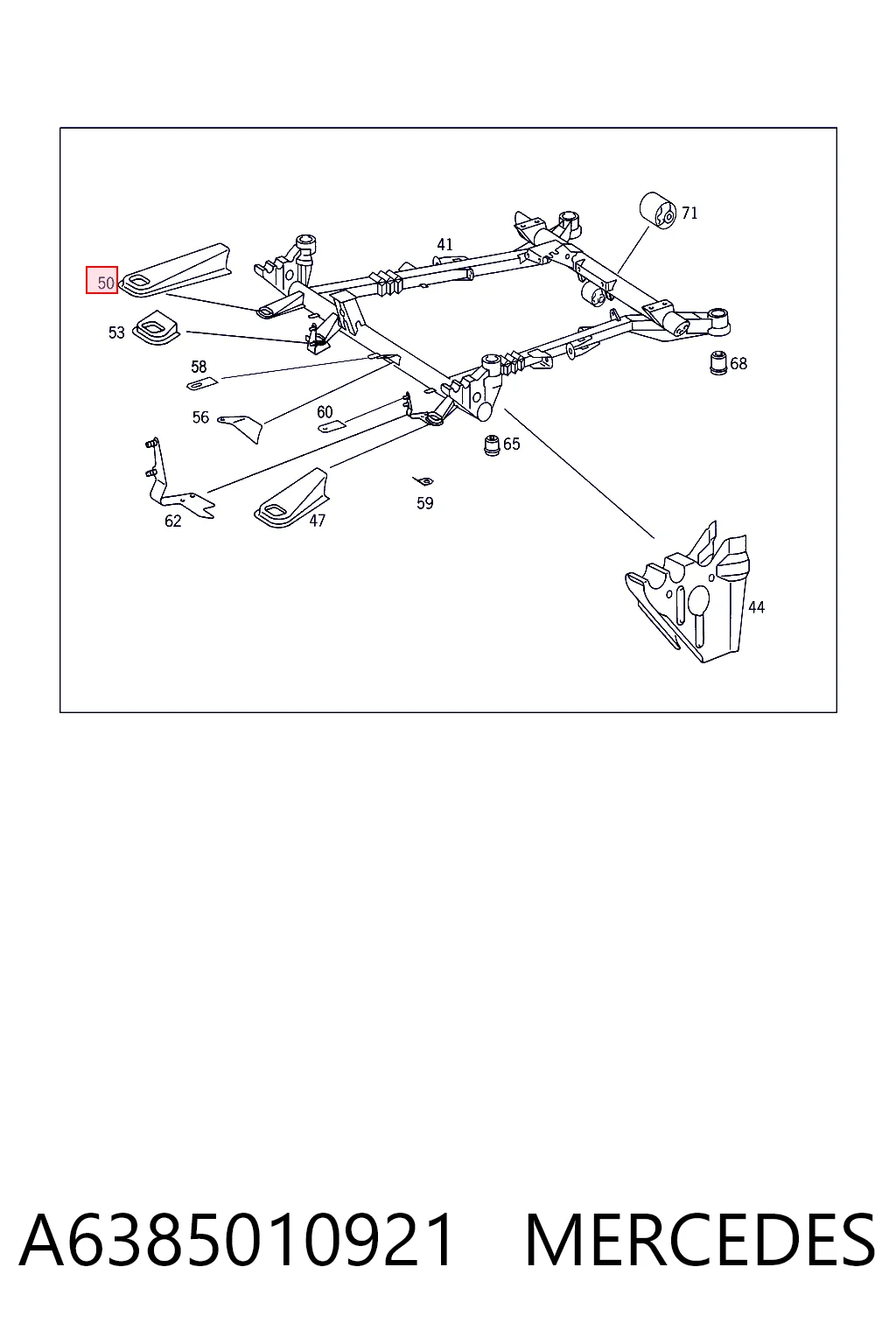 A6385010921 Mercedes