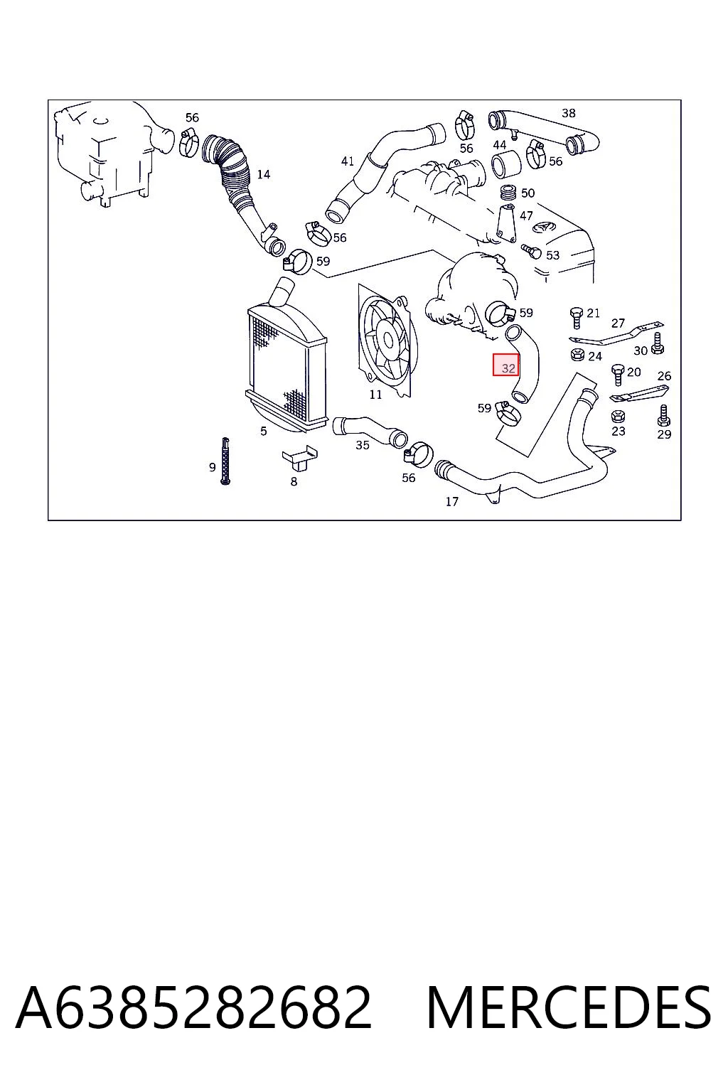 A6385282682 Mercedes