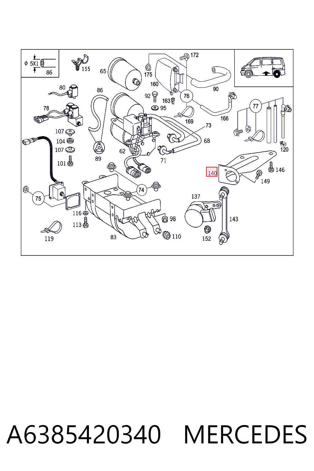A6385420340 Mercedes