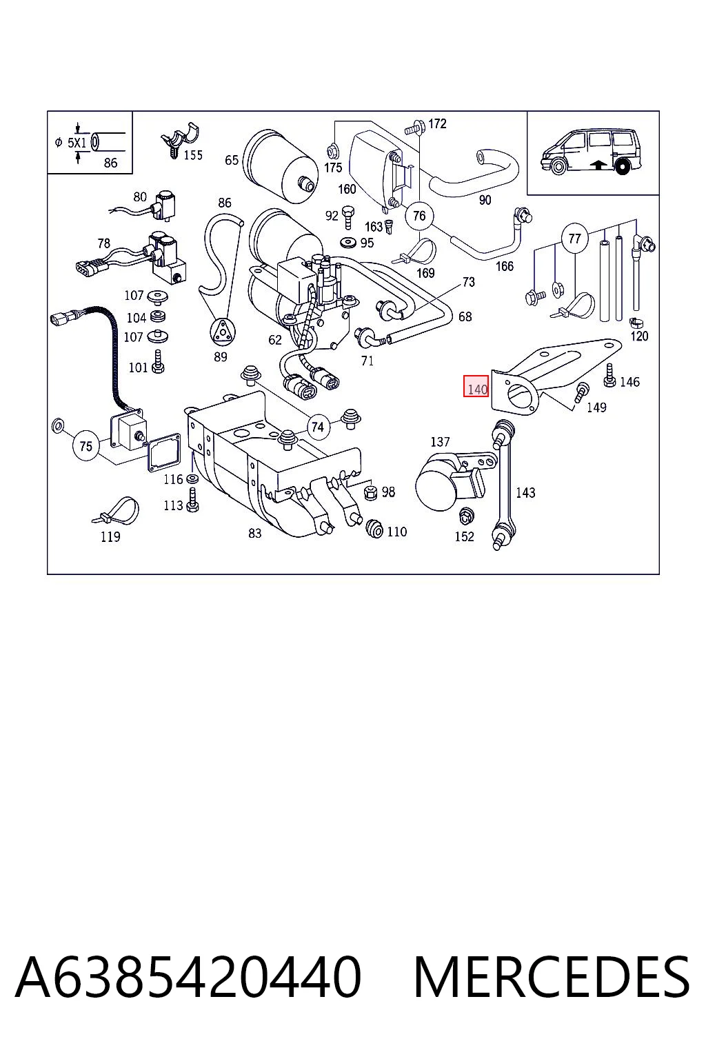 A6385420440 Mercedes