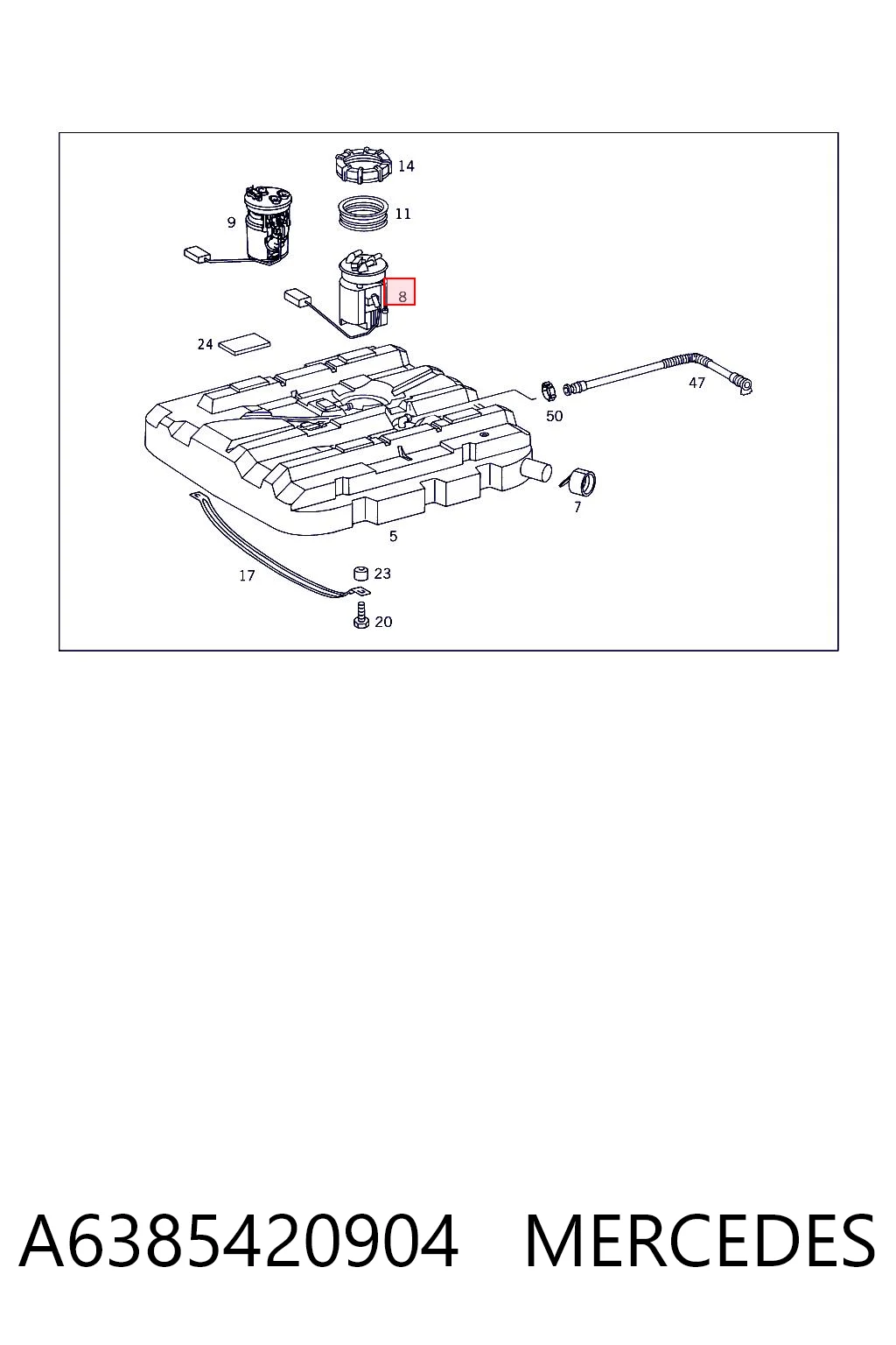 A6385420904 Mercedes