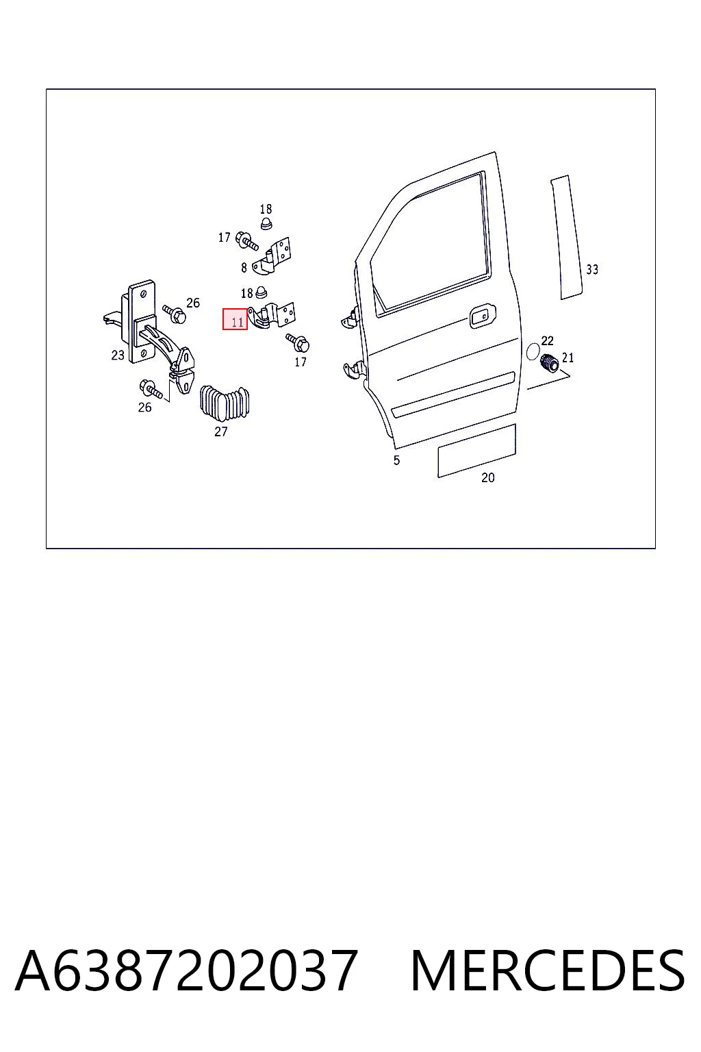 A6387202037 Mercedes