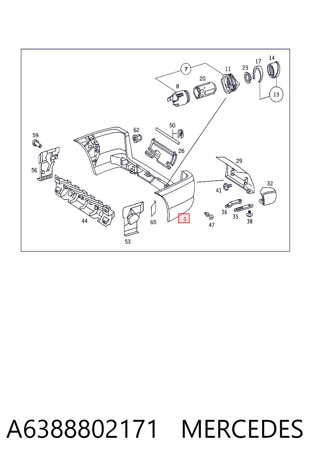 A6388802171 Mercedes