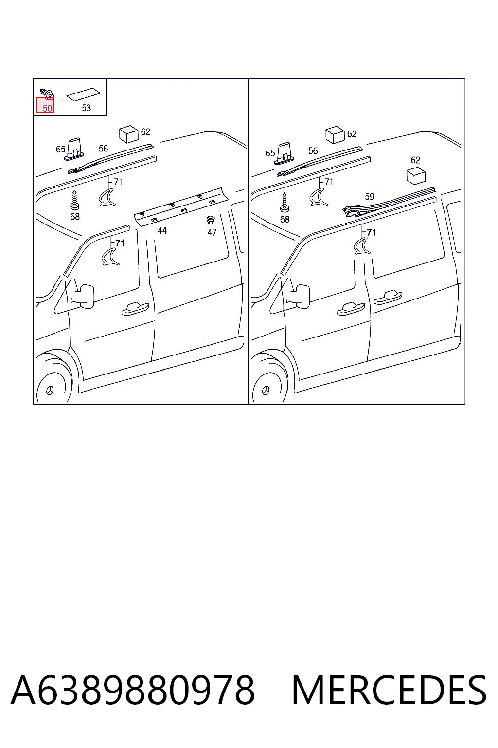 A6389880978 Mercedes