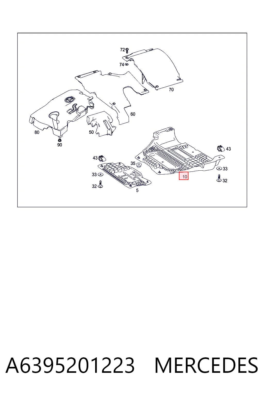 A6395201223 Mercedes