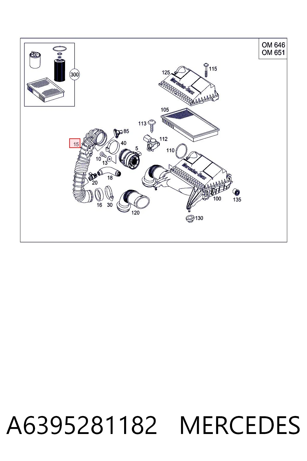A6395281182 Mercedes