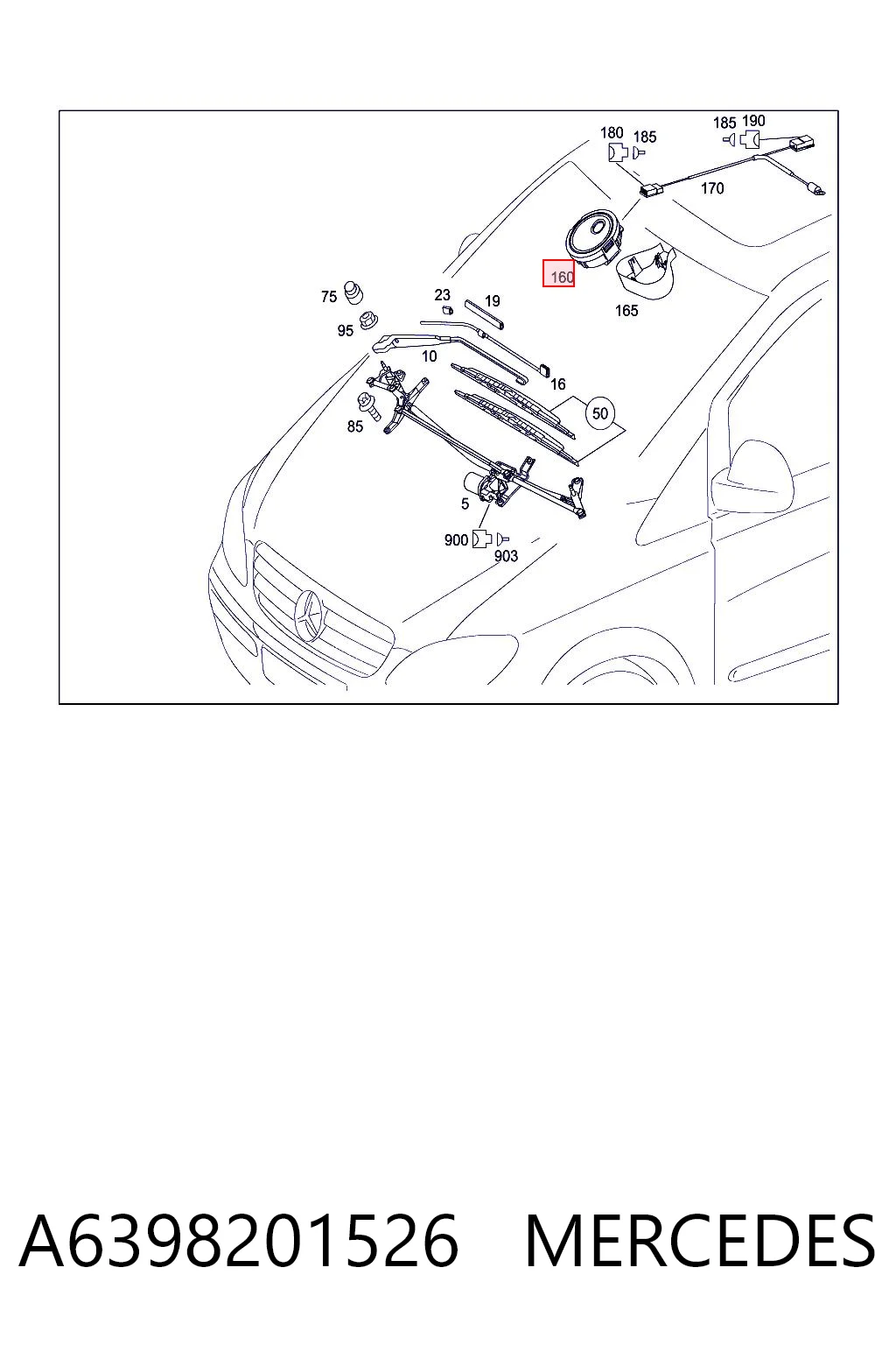 A6398201526 Mercedes
