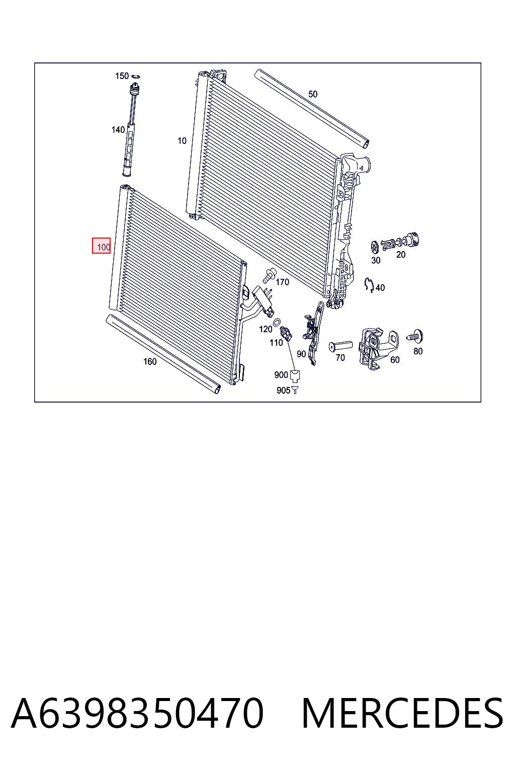 A6398350470 Mercedes