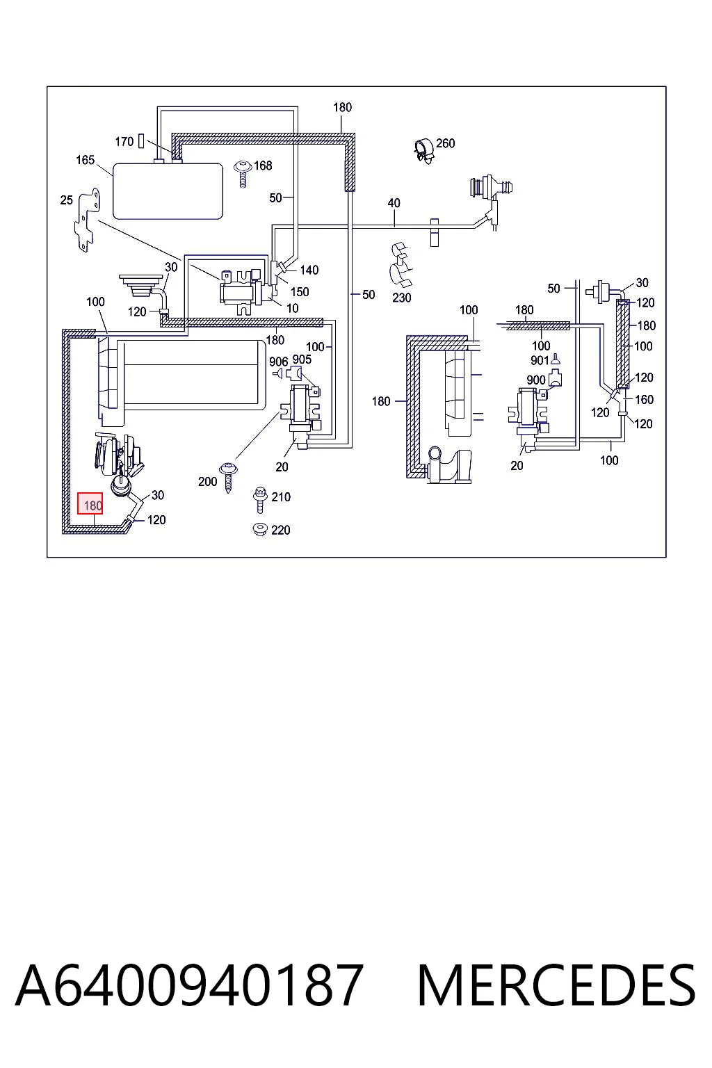 A6400940187 Mercedes