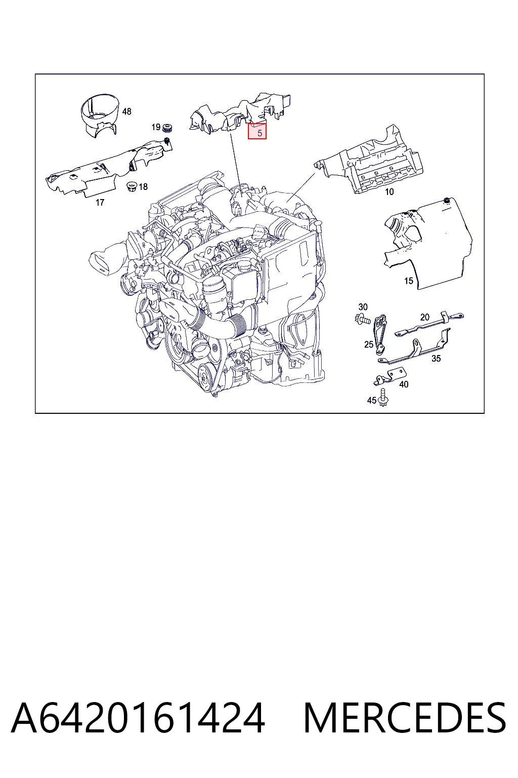 A6420161424 Mercedes