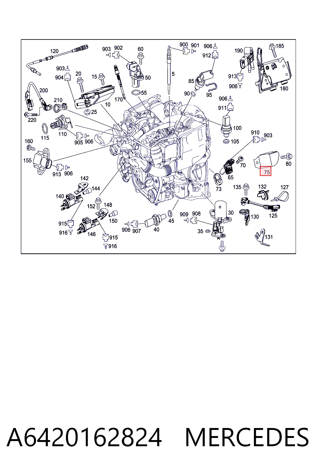 A6420162824 Mercedes