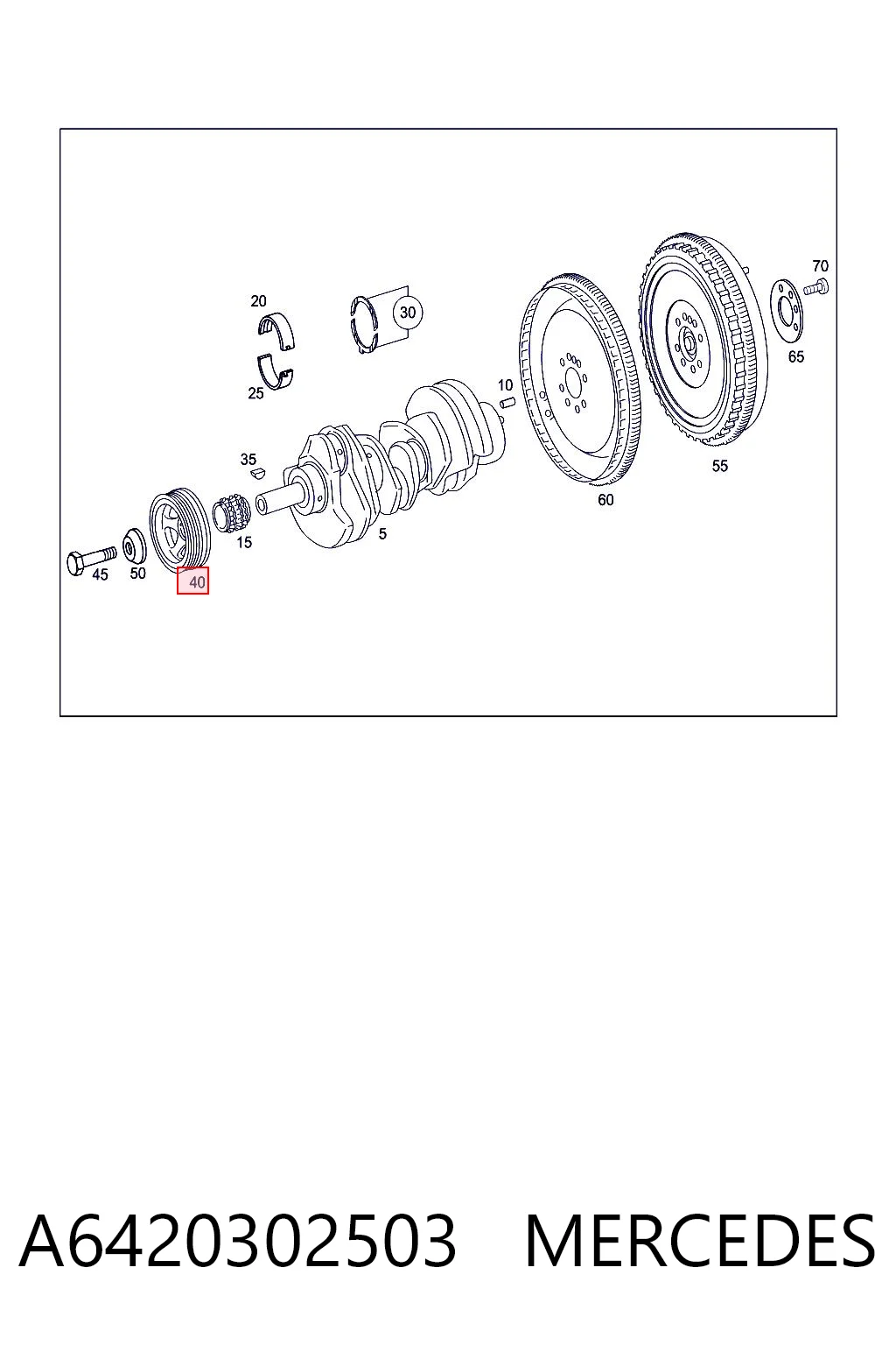 A6420302503 Mercedes