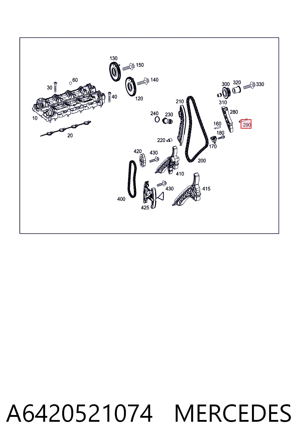 A6420521074 Mercedes