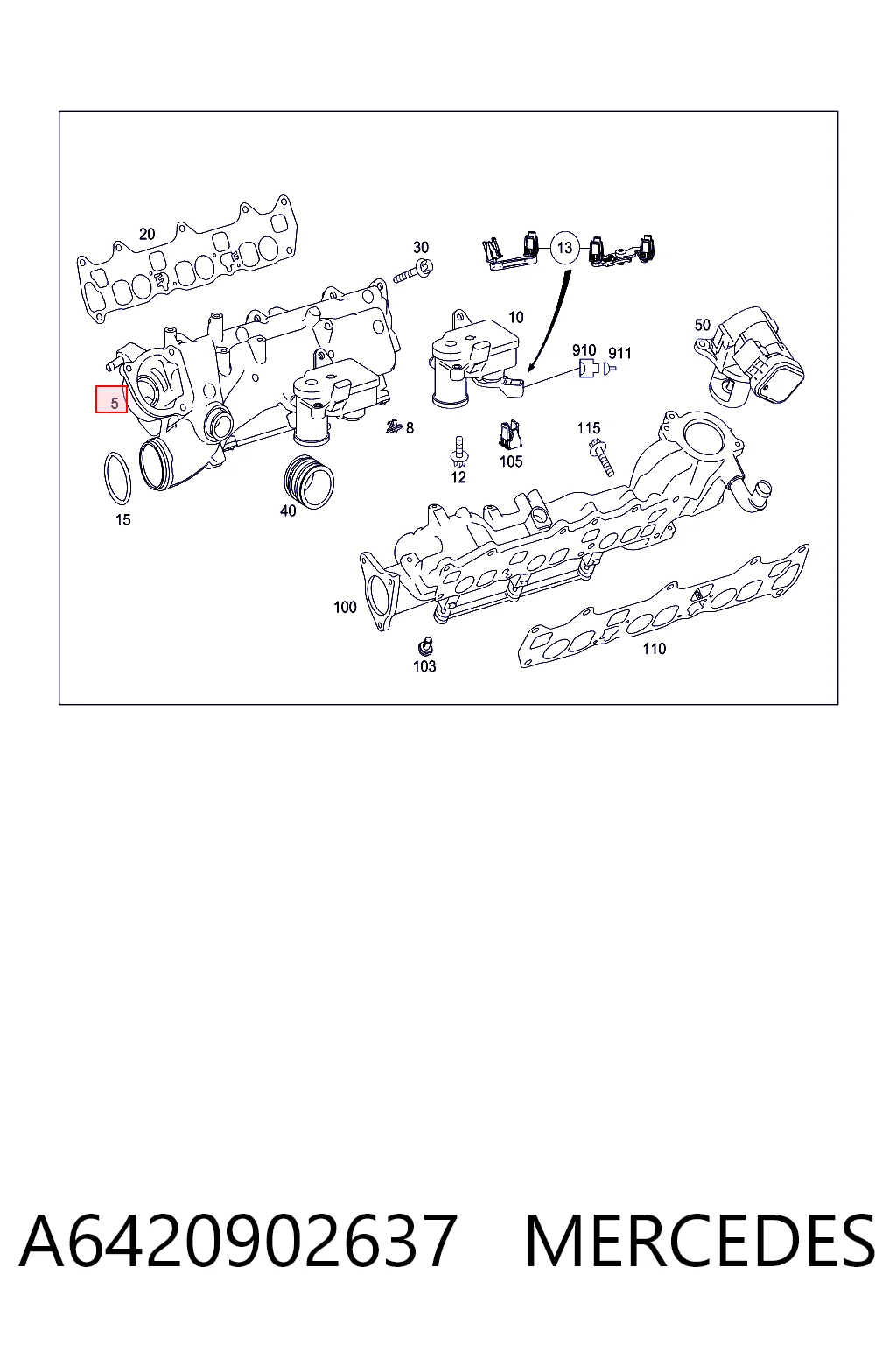 Tubo coletor direito de admissão Fiat/Alfa/Lancia K05175642AB preço, a partir de 84,97 USD