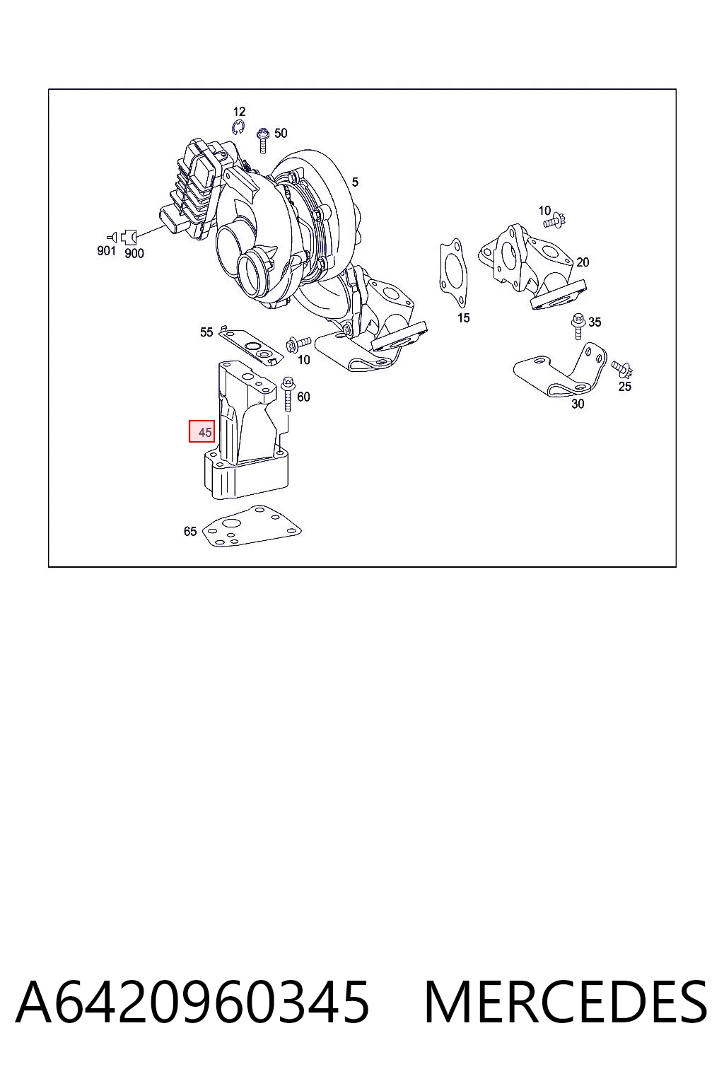 A6420960345 Mercedes