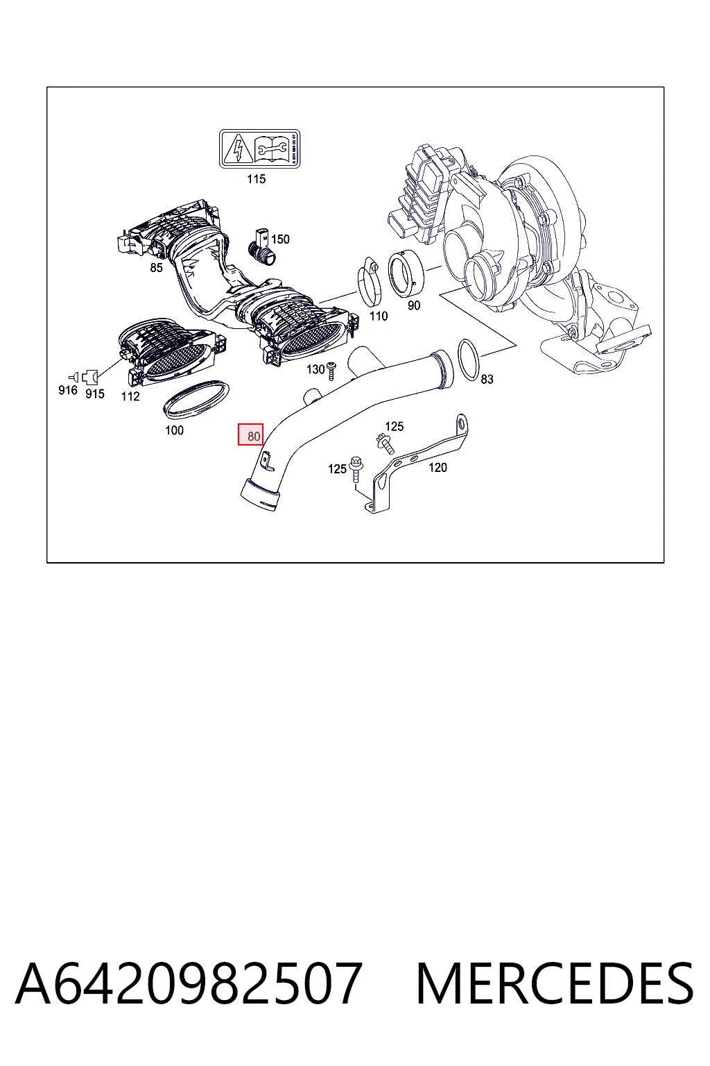 A6420982507 Mercedes