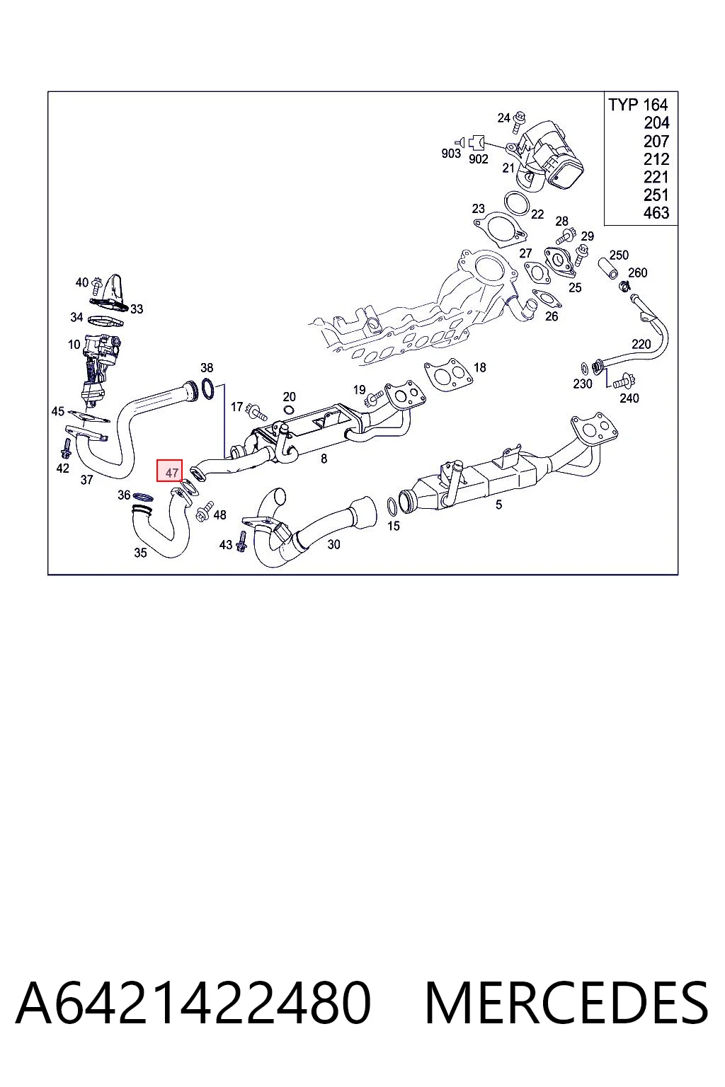 A6421422480 Mercedes