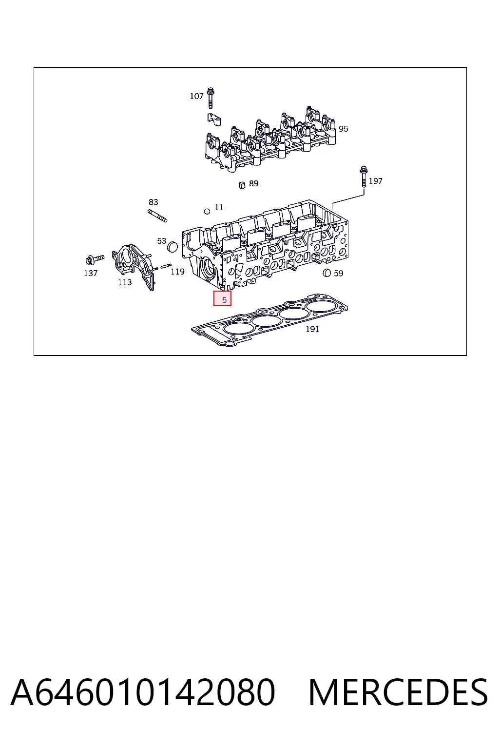 A646010142080 Mercedes