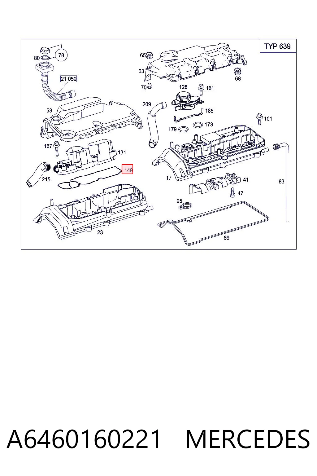 A6460160221 Mercedes