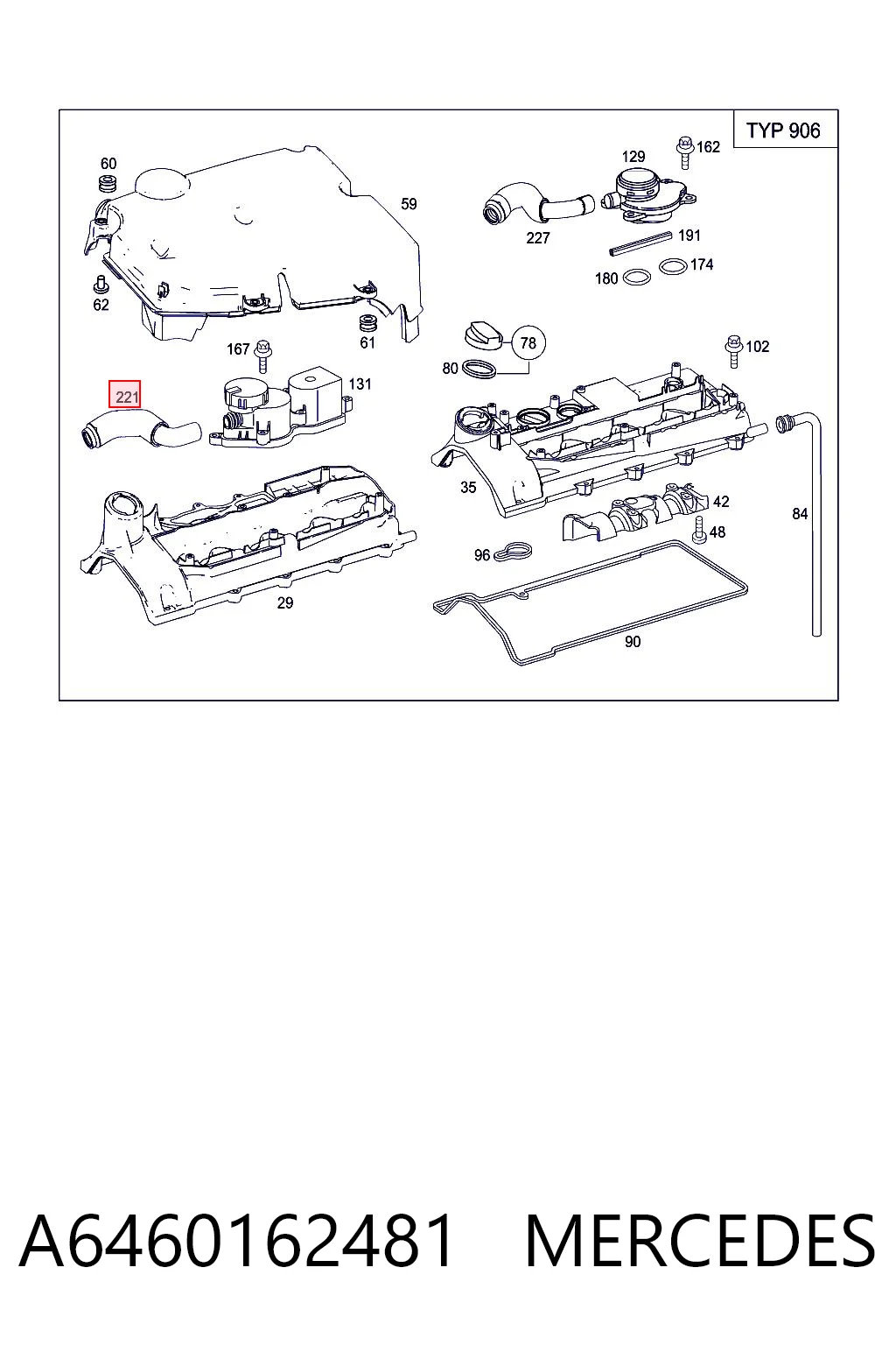 A6460162481 Mercedes