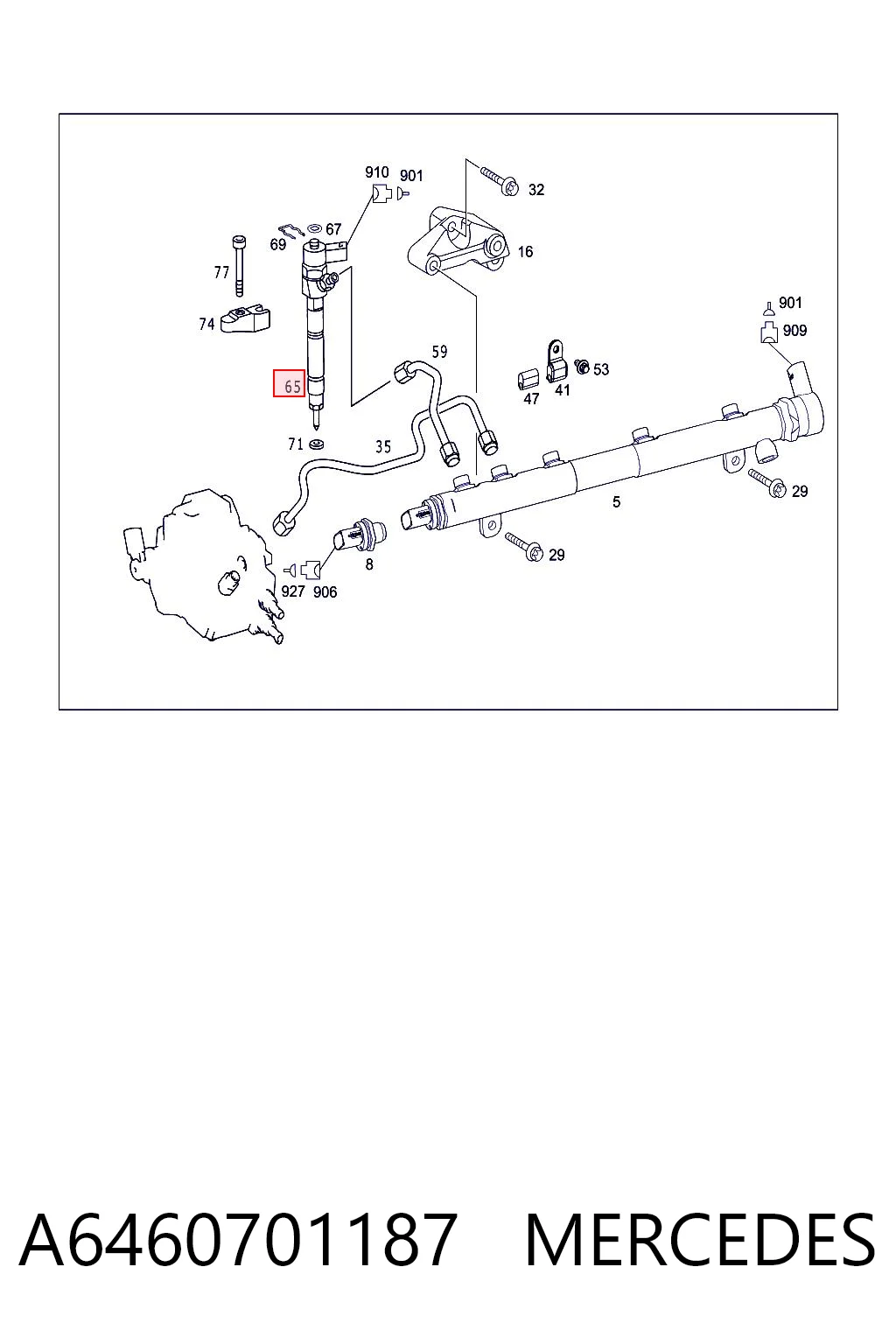 Injetor de injeção de combustível VAG 6460701187 preço, a partir de 46,82 USD