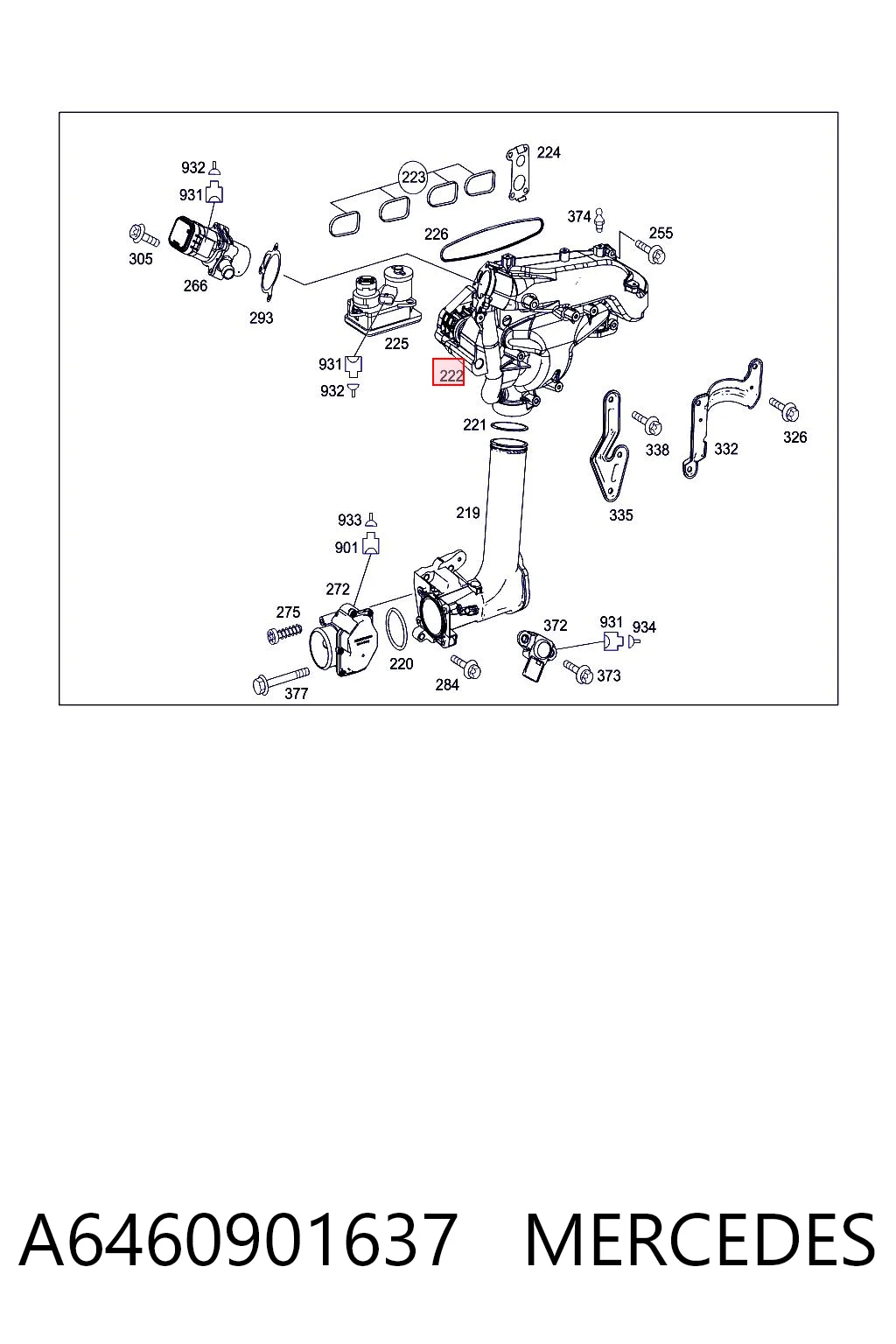 A6460901637 Mercedes