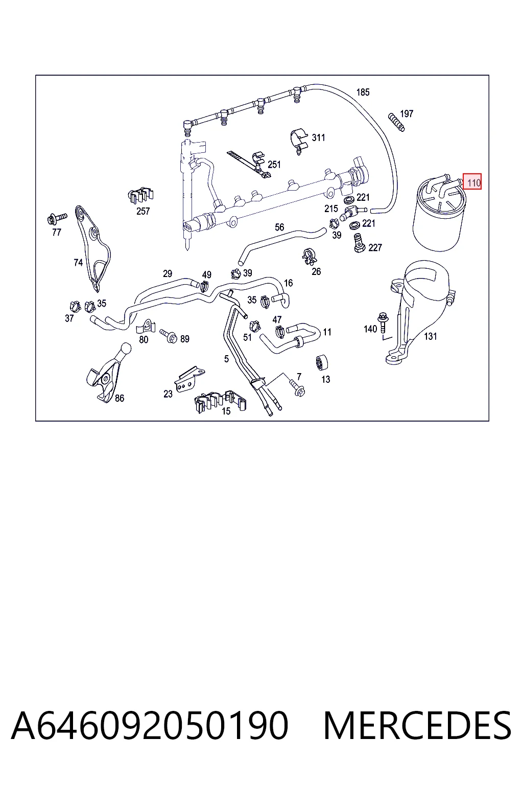 A646092050190 Mercedes